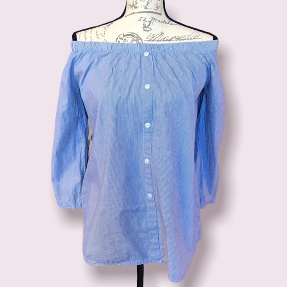 Lime n Chili, 3/4 Length Sleeve Shirt, Size Small - Picture 3 of 10